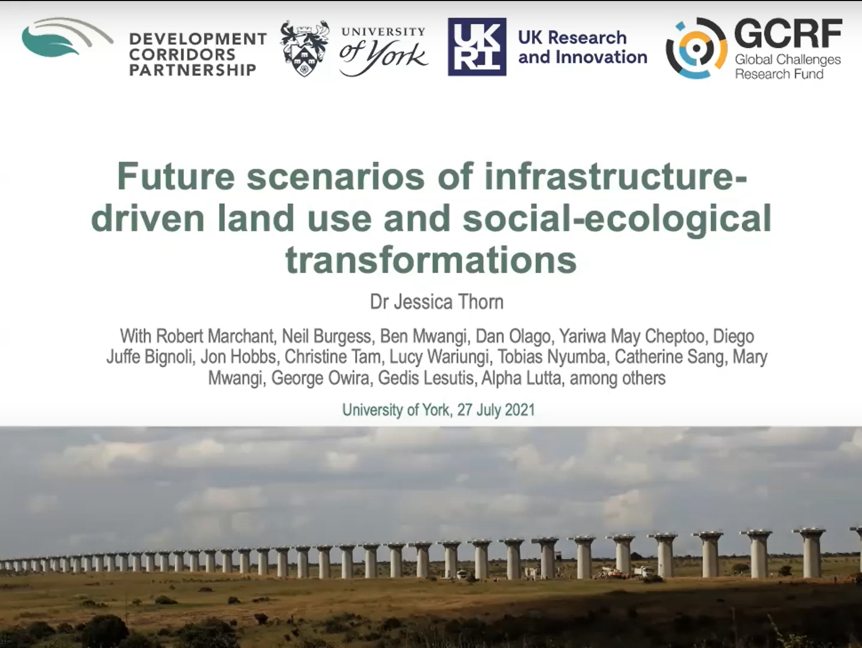Future scenarios of infrastructure-driven land use and social-ecological transformations