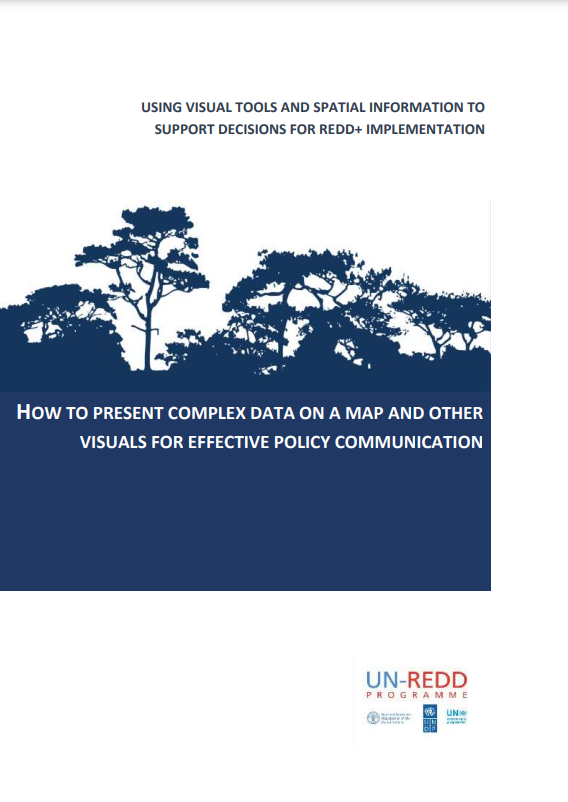 How to Present Complex Data on Maps and other Visuals for Effective Policy Communication: Using visual tools and spatial information to support decisions for REDD+ implementation
